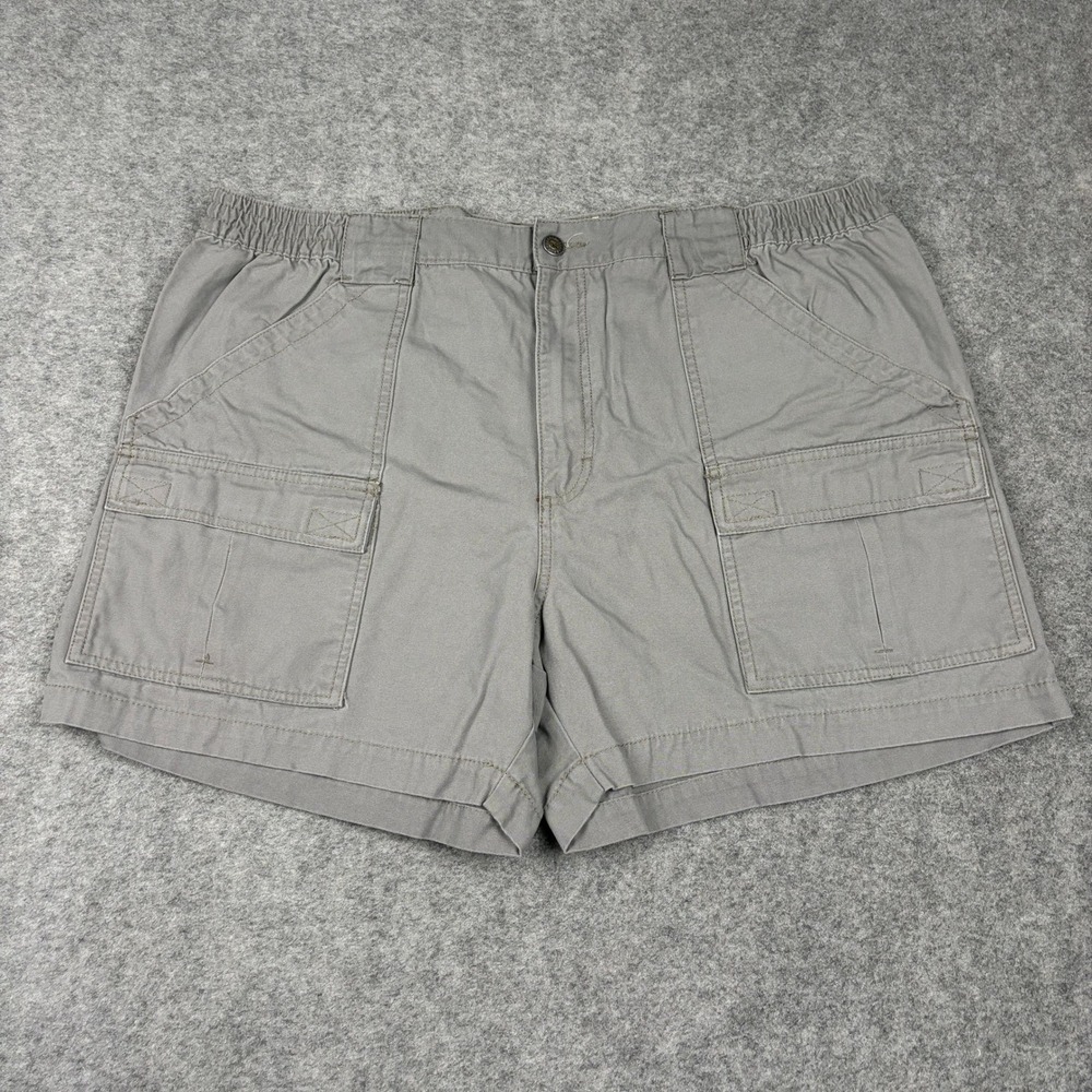 Red Head Cargo Shorts Mens 44 Gray Canvas‎ Cotton Utility Gorpcore Hiking